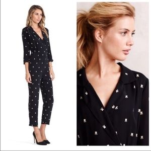 Harlyn Anthropologie Top Hat Lined Jumpsuit - Size XL